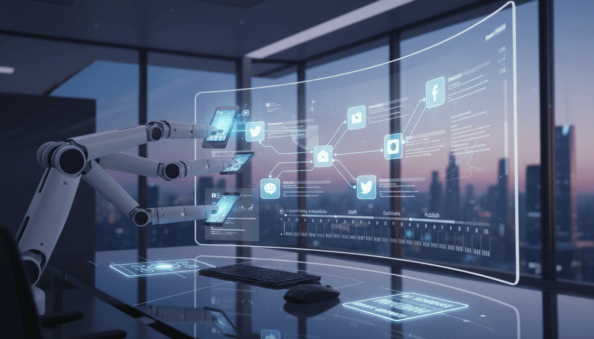 Automate Social Media with AI: 2025 Guide for Small Business